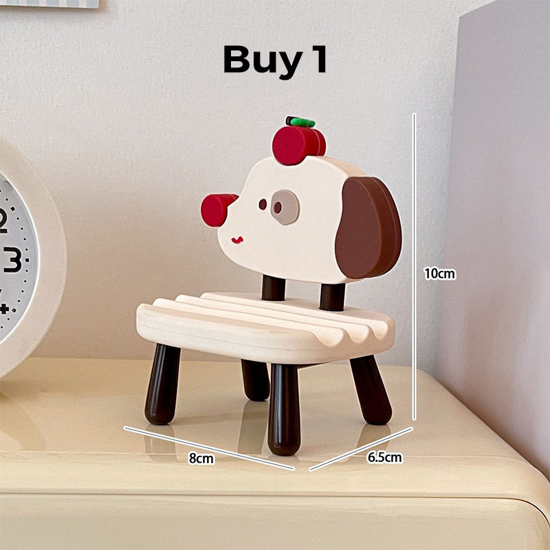 Support téléphonique chaise cartoon mignon