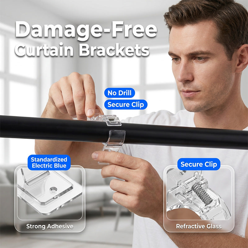 Supports de tige autocollants à usage intensif