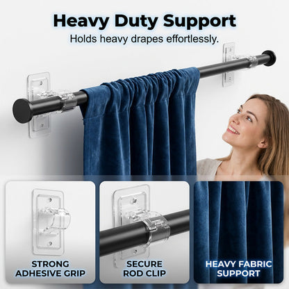Supports de tige autocollants à usage intensif