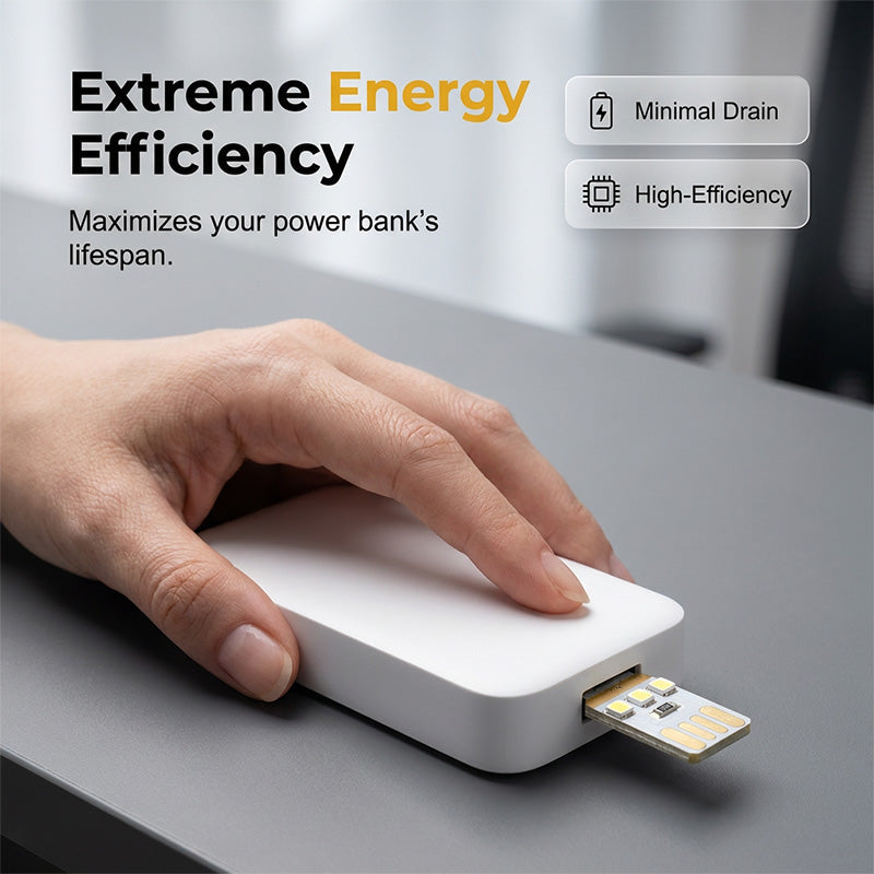 ⏳🔌 PROMO ! Veilleuse LED USB mini portable, douce lumière ✨