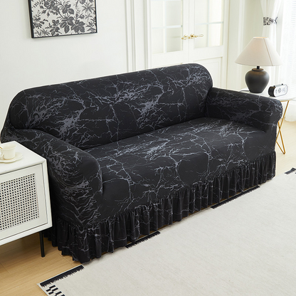 🛋️50% DE RÉDUCTION !🧵 Housses de canapé universelles extensibles – Tissu élastique, fixation antidérapante🌿🏠