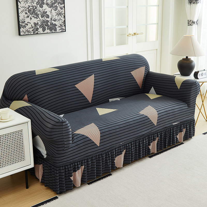 🛋️50% DE RÉDUCTION !🧵 Housses de canapé universelles extensibles – Tissu élastique, fixation antidérapante🌿🏠