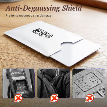 💳🔒 PROMO Étuis anti-RFID pour cartes bancaires protection contre le piratage ✨