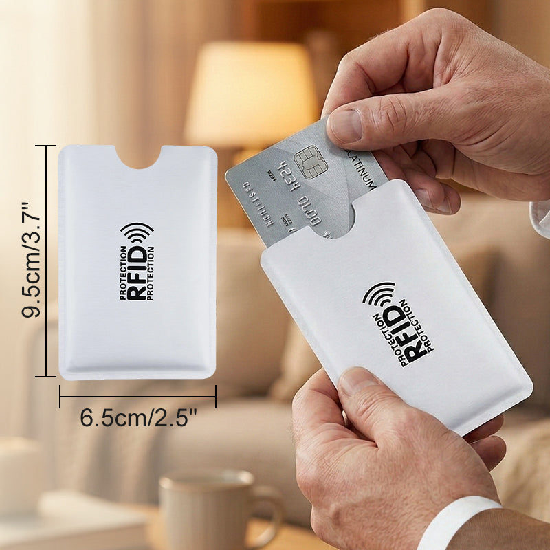 💳🔒 PROMO Étuis anti-RFID pour cartes bancaires protection contre le piratage ✨