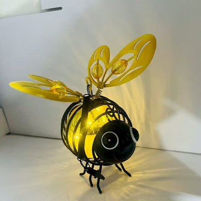 🐝 Suspension solaire en forme d'abeille pour l'extérieur – Le cadeau idéal pour les amateurs de plantes, les mamans ou tout simplement ceux qui aiment sourire ❤️