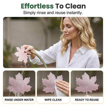 Purificateur universel pour bain d’oiseaux en forme de feuille d’érable