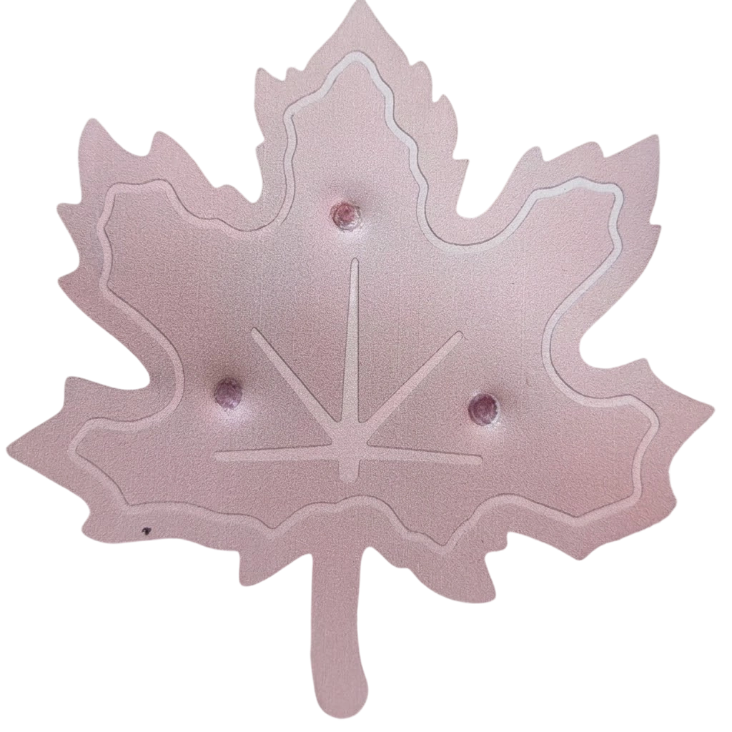 Purificateur universel pour bain d’oiseaux en forme de feuille d’érable