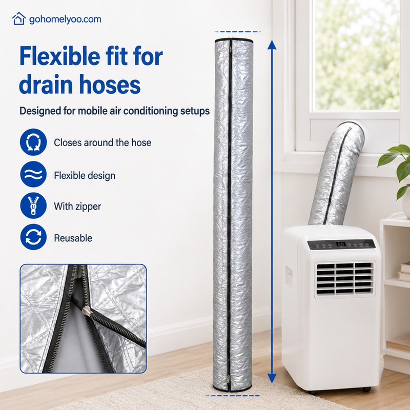 🔥Gaine isolante pour tuyau de climatisation : un indispensable pour la maison en été