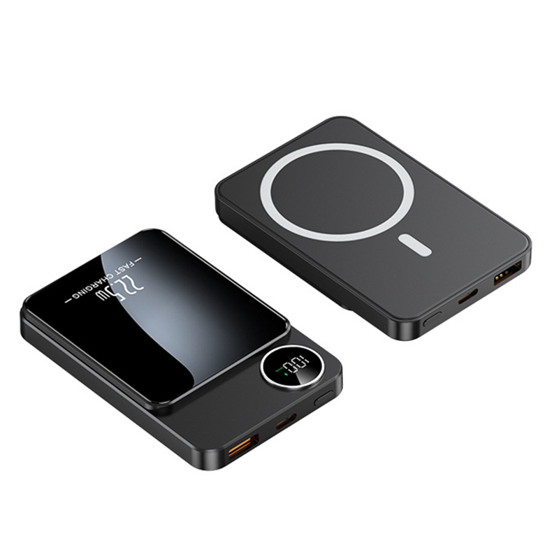 🔋⚡ Batterie externe 22,5 W – magnétique, mince, charge 3 appareils à la fois !