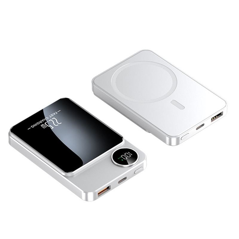 🔋⚡ Batterie externe 22,5 W – magnétique, mince, charge 3 appareils à la fois !