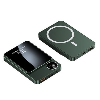🔋⚡ Batterie externe 22,5 W – magnétique, mince, charge 3 appareils à la fois !