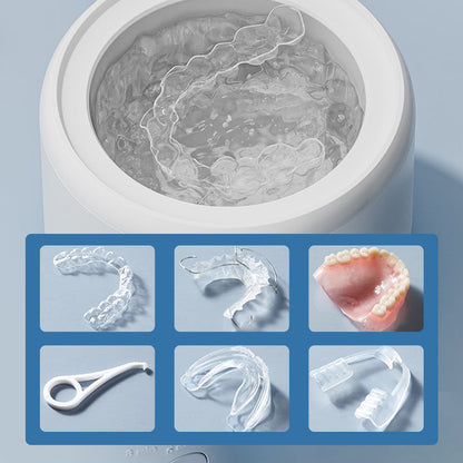 Machine à nettoyer par ultrasons pour petits appareils orthodontiques