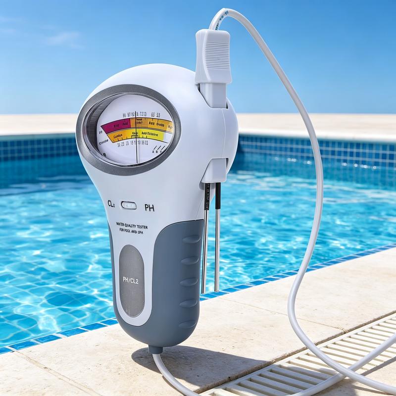 🔬 50% DE RÉDUCTION 💧 Testeur 2-en-1 pH & Chlore – Mesures précises pour eau cristalline – Idéal pour piscine ou spa – rapide, fiable et facile à utiliser 🏊✨