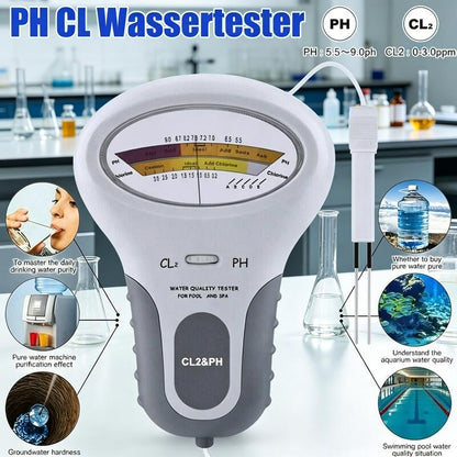 🔬 50% DE RÉDUCTION 💧 Testeur 2-en-1 pH & Chlore – Mesures précises pour eau cristalline – Idéal pour piscine ou spa – rapide, fiable et facile à utiliser 🏊✨