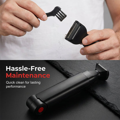 🥳💞 PLUS DE 50 000 EXEMPLAIRES VENDUS ! 🪒💪 50 % DE RÉDUCTION ! Tondeuse pour le corps « Reach-Anywhere » – Manche télescopique, têtes de précision. Tondez vous-même votre dos, votre torse et vos jambes – sans avoir besoin d’aide ! 🧔✨