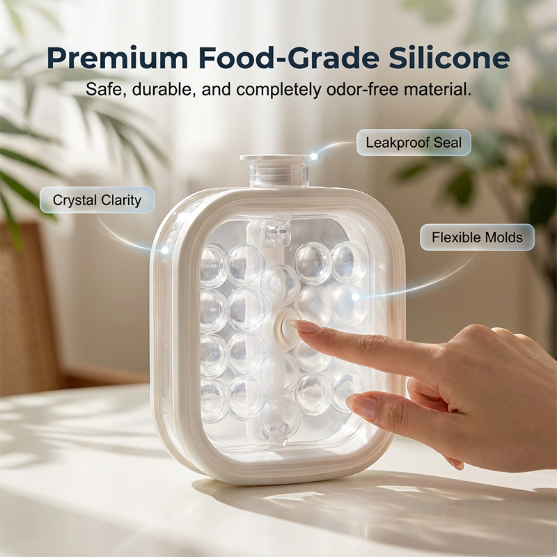 Bouilloire portable en silicone pour fabriquer des boules de glace