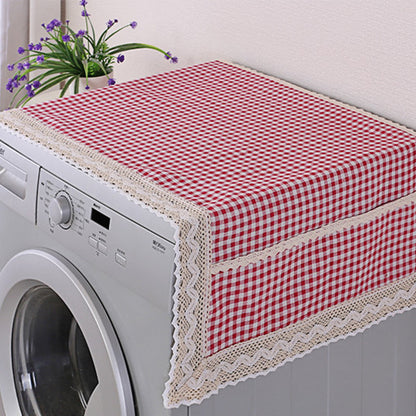 💖DERNIER JOUR DE SOLDE !!💖✨Housse de protection en coton et lin pour réfrigérateur, avec poches