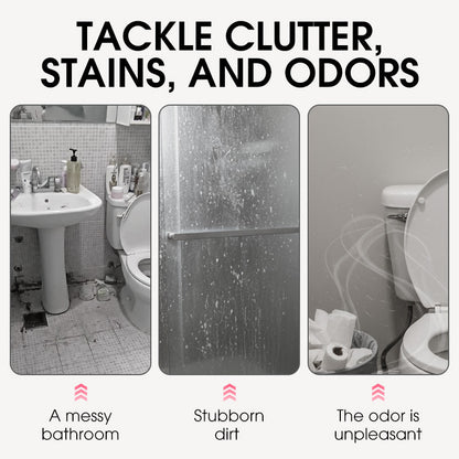 Nettoyant multi-usages en spray pour salle de bains