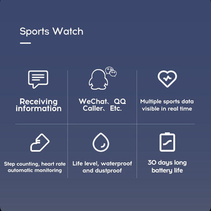 Montre connectée avec suivi de la santé et de l'activité physique