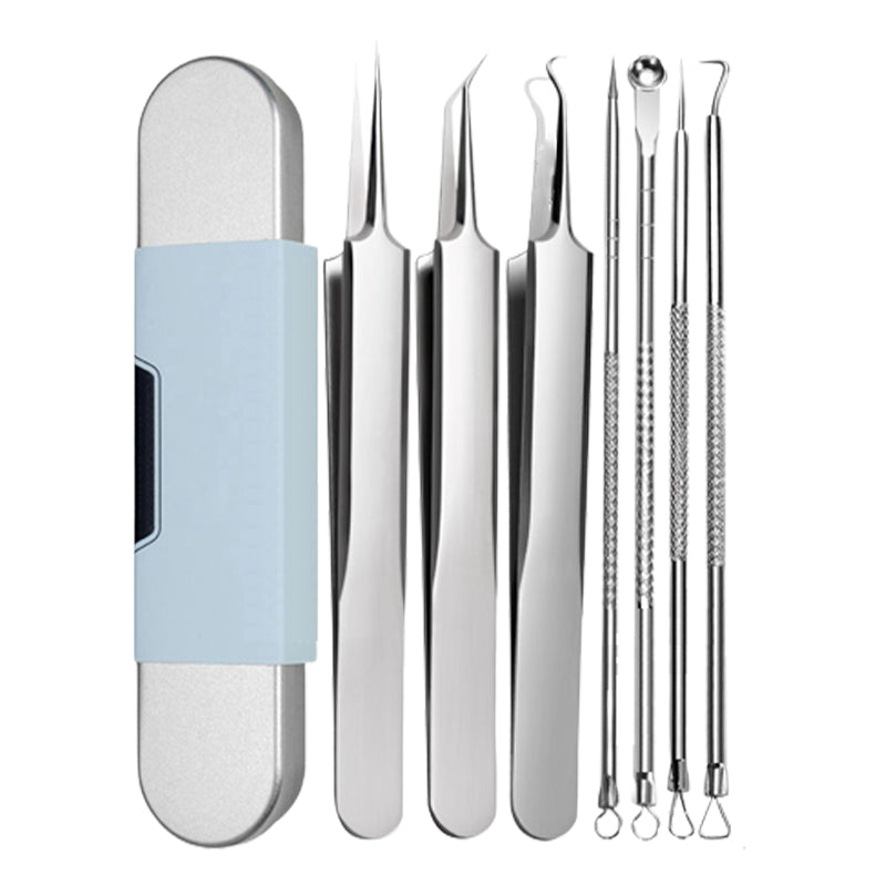Kit d'outils en acier inoxydable pour éliminer les points noirs
