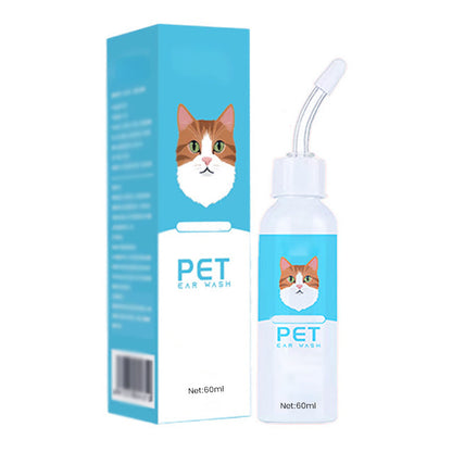 Solution nettoyante douce pour les oreilles des animaux de compagnie