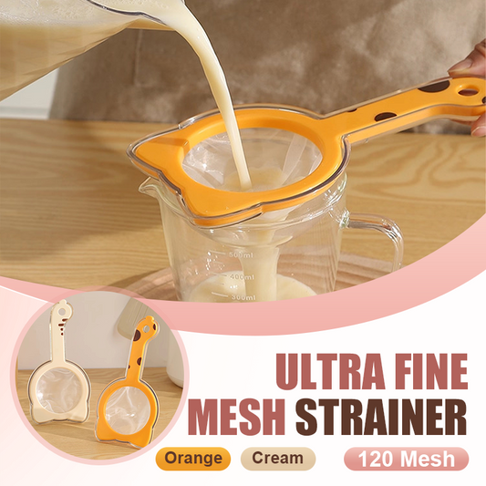 📢 57% DE RÉDUCTION ! ⏰ Passoire Ultra Fine 120 Mailles – Filtrage Précis & Durable – Matériau Alimentaire, Poignée Ergonomique & Maille Amovible – Idéale pour le Thé, les Infusions, les Sauces et la Pâtisserie 🍵✨🍽️