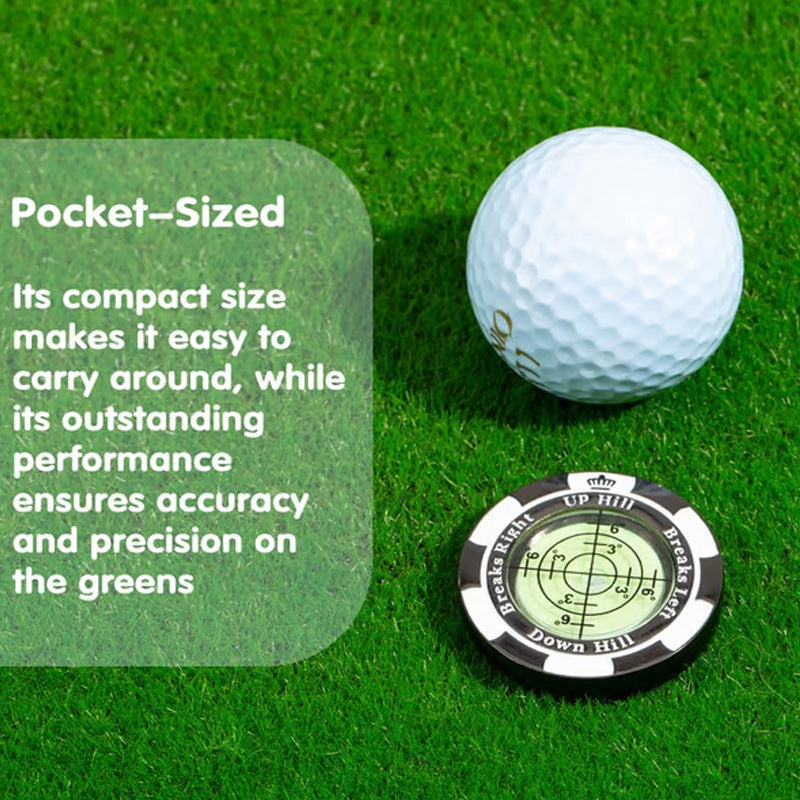 Niveau de lecture de green et marqueur de balle Precision Golf
