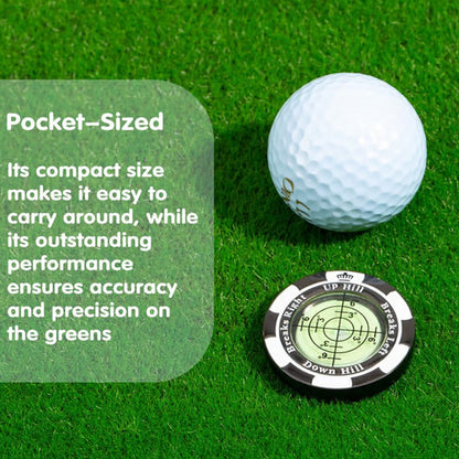 Niveau de lecture de green et marqueur de balle Precision Golf