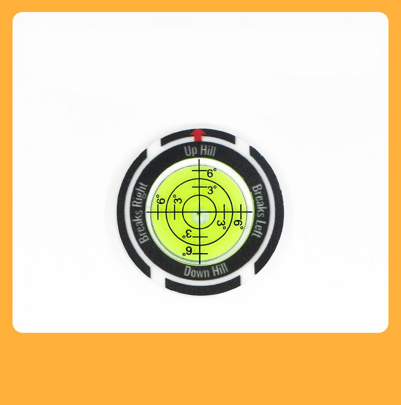 Niveau de lecture de green et marqueur de balle Precision Golf