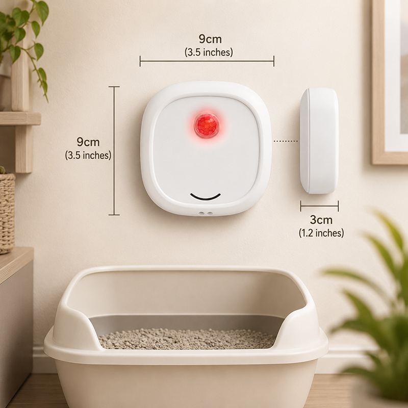 🔥50 % de réduction pour une durée limitée ! 🌬️Dites adieu aux mauvaises odeurs grâce à cet appareil ! Élimineur d'odeurs pour animaux de compagnie « Smart Quiet »