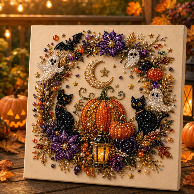 🔥 Dernier jour : -50 % – 👻✨ Kit créatif de perles pour Halloween – Transformez de minuscules perles en créations magiques, à la fois effrayantes et adorables.