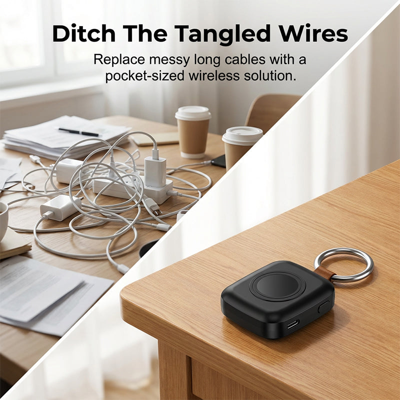 Chargeur portable en porte-clés pour montres connectées