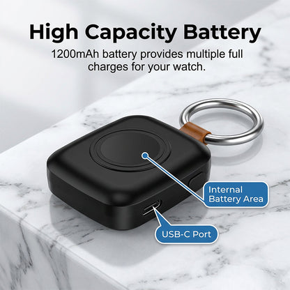 Chargeur portable en porte-clés pour montres connectées