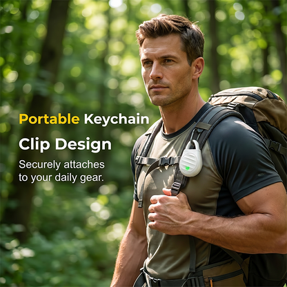 🐦🛒 -50% ! 🔊Répulsif Ultrasonique Portable – Multi-Modes, Batterie 90 mAh & Charge USB-C
