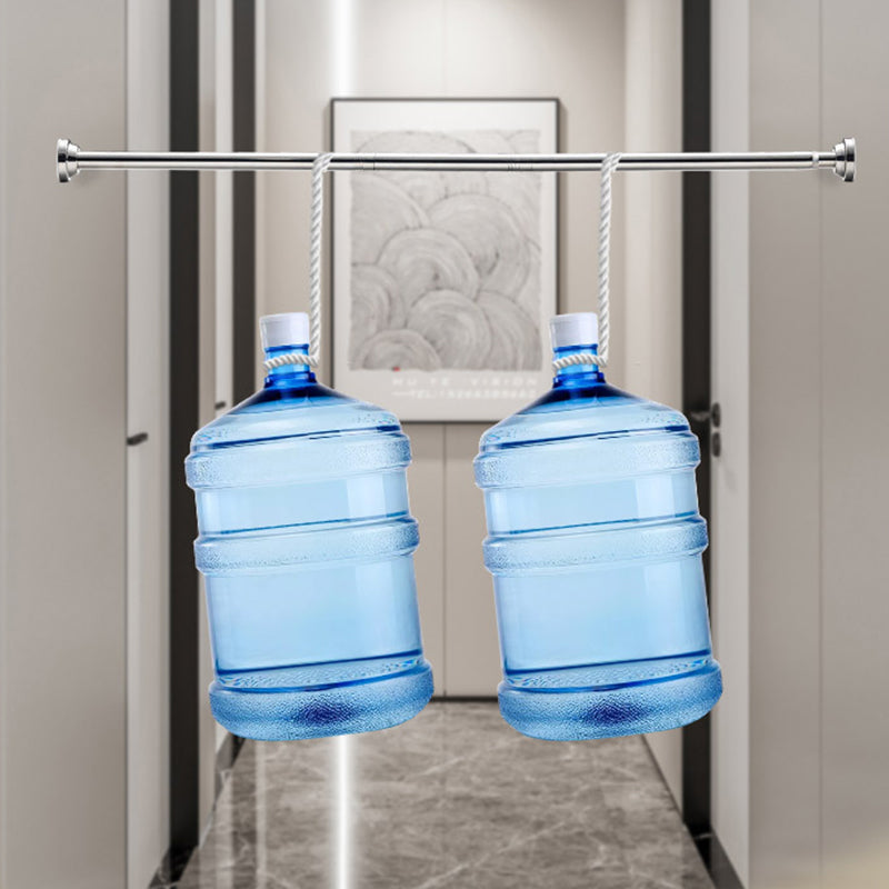 🔧 50 % DE RÉDUCTION EN CE MOMENT ! 📏 Tringle réglable sans perçage – Montage sans outils, fixation solide et polyvalente – Crée instantanément un espace de rangement partout et à tout moment 🏠