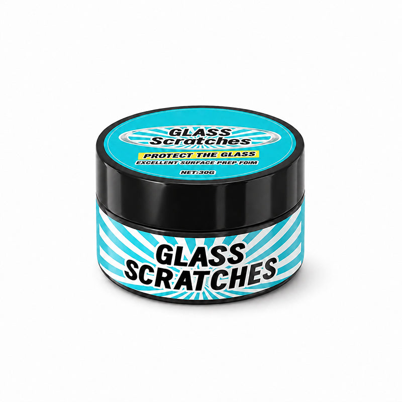🔥Promotion exceptionnelle : 57 % de réduction🔥 Pâte polyvalente pour réparer les rayures sur le verre – 50 g, pour fenêtres, miroirs et vitres de voiture