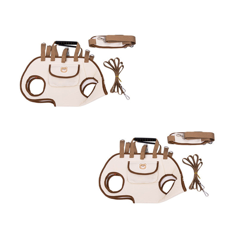 🐾 PROMO FLASH : 50% DE RÉDUCTION ! Sac de Transport Ergonomique pour Chiens & Chats, Portage Horizontal Respirant 2-9 kg for des Balades Confortables et une Posture Naturelle ✨