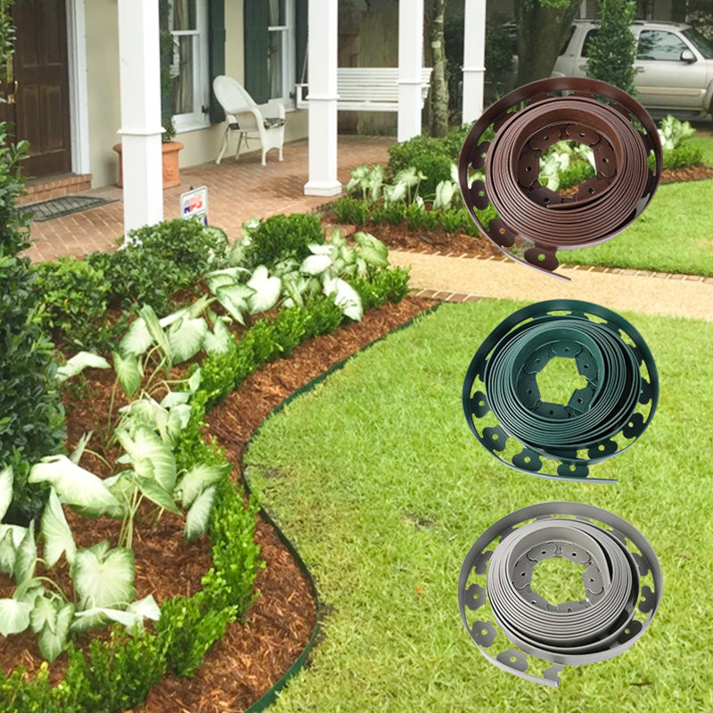 🌿 OFFRE LIMITÉE -53% 🏡 Bordure de Jardin 10m — 30 Piquets, Sans Creuser, Résistante aux Intempéries