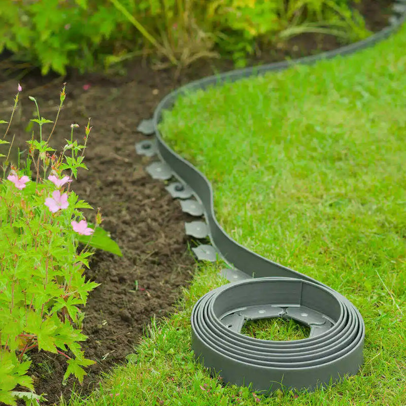 🌿 OFFRE LIMITÉE -53% 🏡 Bordure de Jardin 10m — 30 Piquets, Sans Creuser, Résistante aux Intempéries