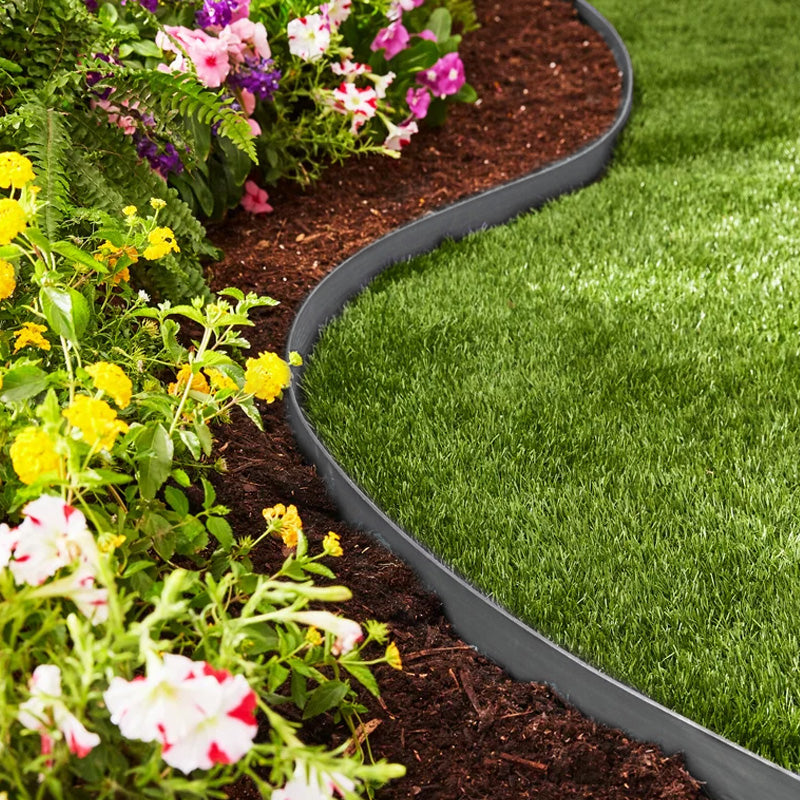🌿 OFFRE LIMITÉE -53% 🏡 Bordure de Jardin 10m — 30 Piquets, Sans Creuser, Résistante aux Intempéries