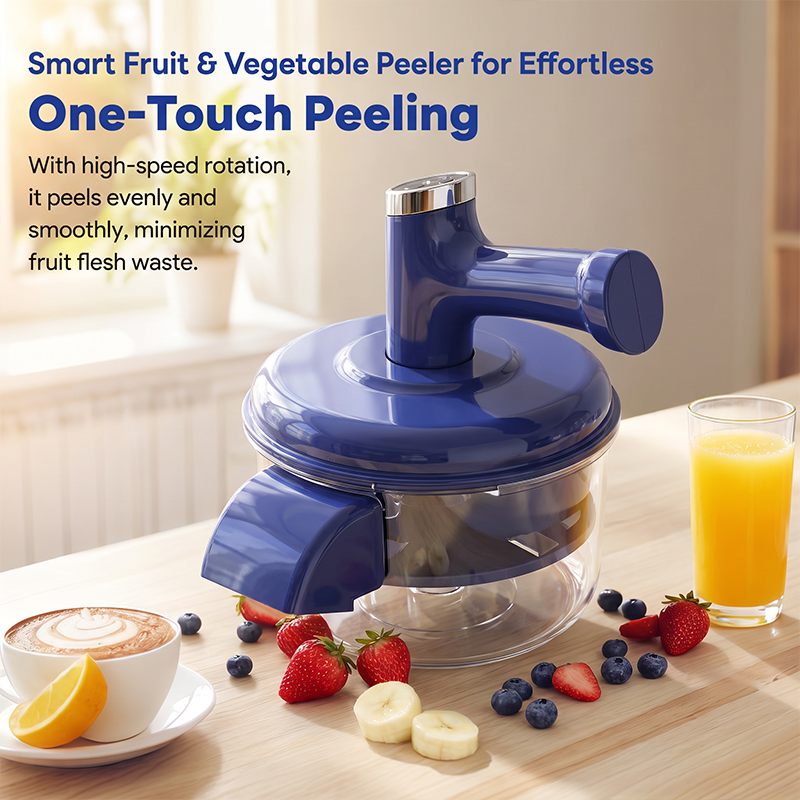 🍏🛒 -50% ! 🥗Éplucheur & Mixeur Électrique 2-en-1 – Épluchage Automatique, Multifonction & Facile à Utiliser.