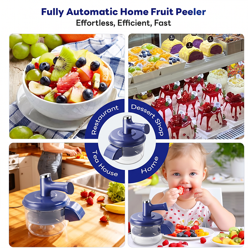 🍏🛒 -50% ! 🥗Éplucheur & Mixeur Électrique 2-en-1 – Épluchage Automatique, Multifonction & Facile à Utiliser.