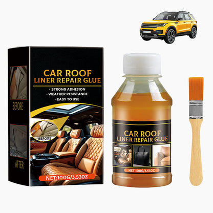 Colle de réparation pour garniture de toit de voiture