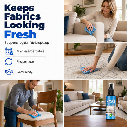 Nettoyant textile sans rinçage pour tapis et canapés