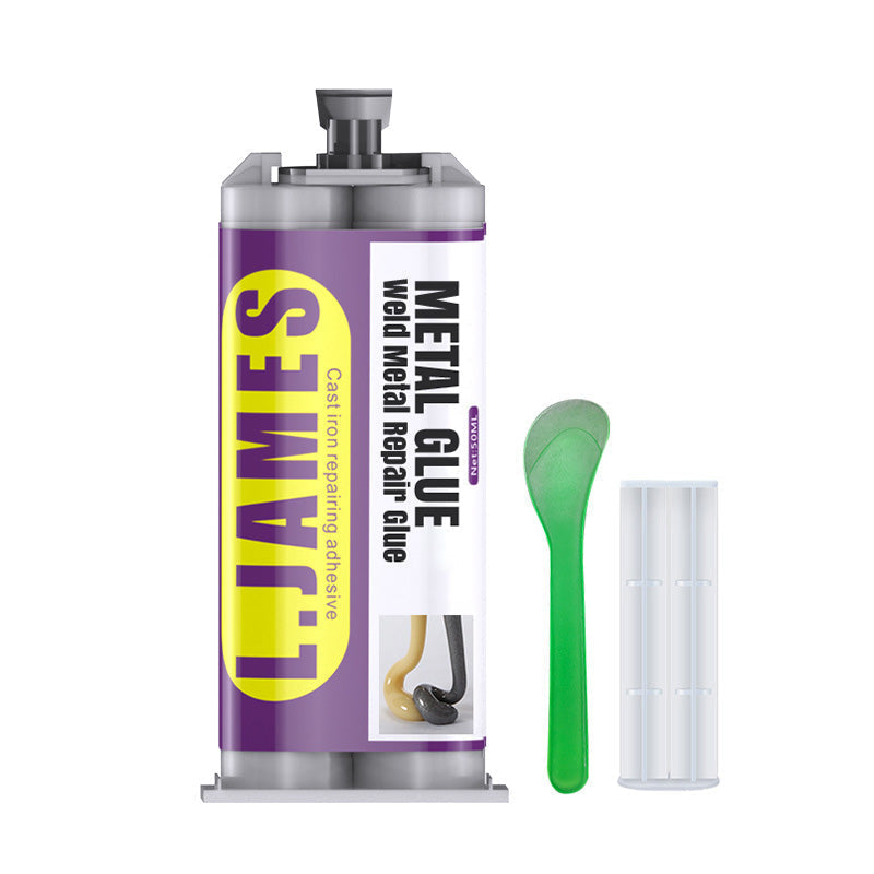 🚗💨 50 % DE RÉDUCTION ! Colle de réparation pour métaux « Weld » – Répare les pots d'échappement, les tuyaux métalliques et bien plus encore. Durcit à température ambiante – poncez, percez et peignez après durcissement ! 🌟💪