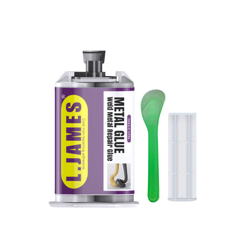 🚗💨 50 % DE RÉDUCTION ! Colle de réparation pour métaux « Weld » – Répare les pots d'échappement, les tuyaux métalliques et bien plus encore. Durcit à température ambiante – poncez, percez et peignez après durcissement ! 🌟💪
