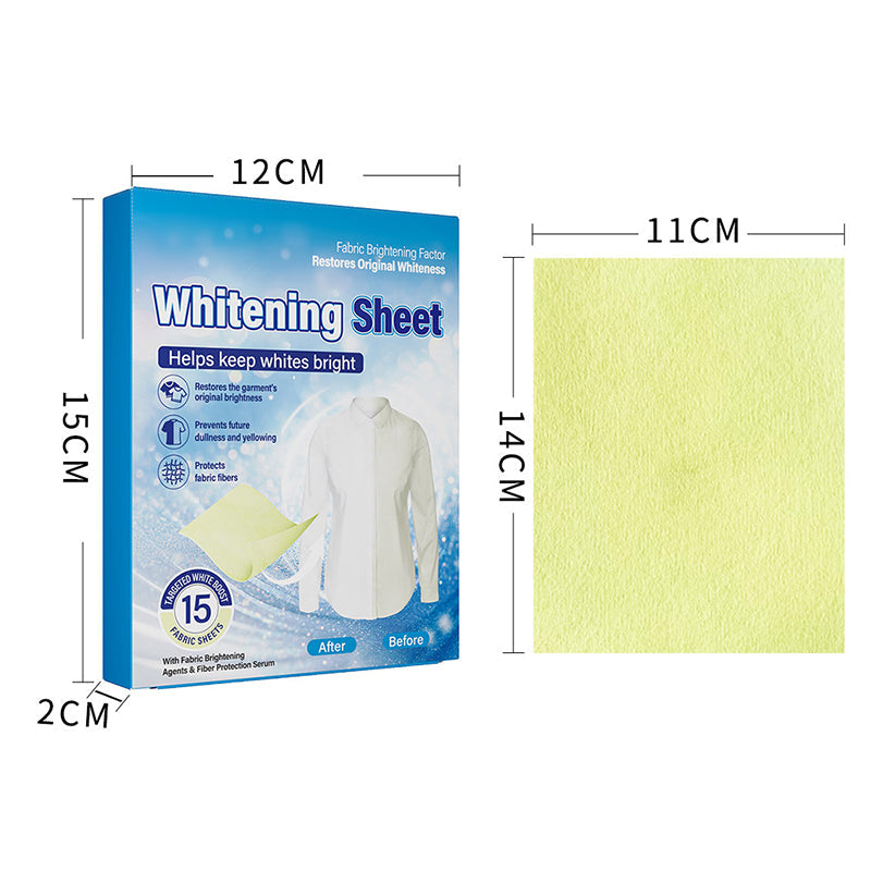 Feuilles blanchissantes pour le linge, pour éliminer le jaunissement