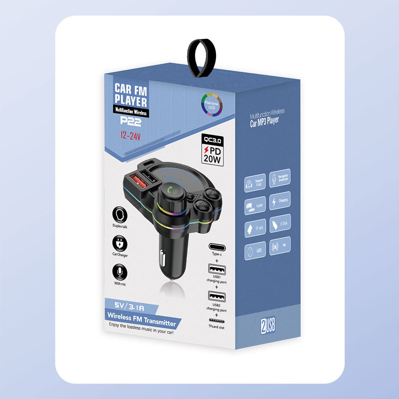 📢📢50 % DE RÉDUCTION !! ⏰Émetteur FM double pour voiture à recharge rapide