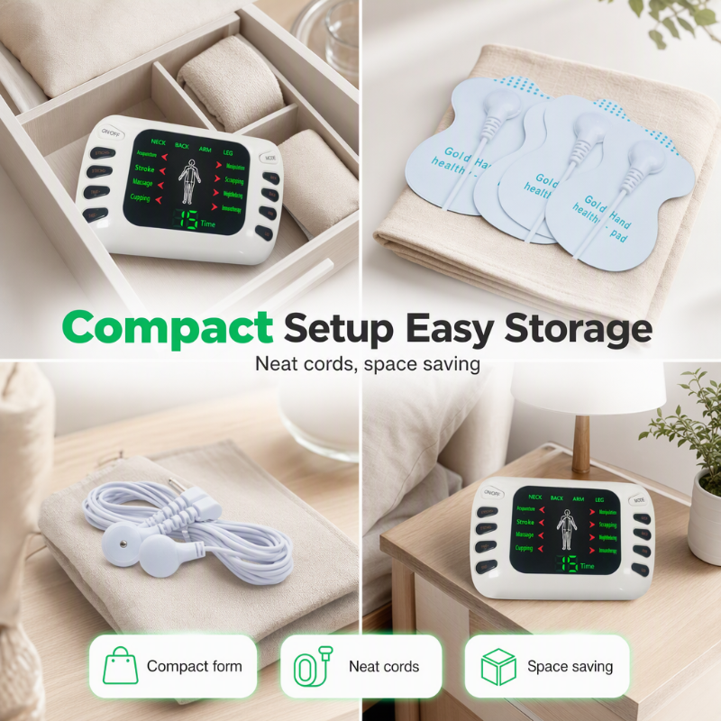 Appareil de massage électrique portable pour soulager la fatigue
