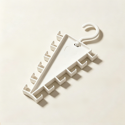 Organisateur de placard triangulaire multifonctionnel
